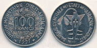 Западная Африка, 1996, Рыбы-Пила, 100 франков